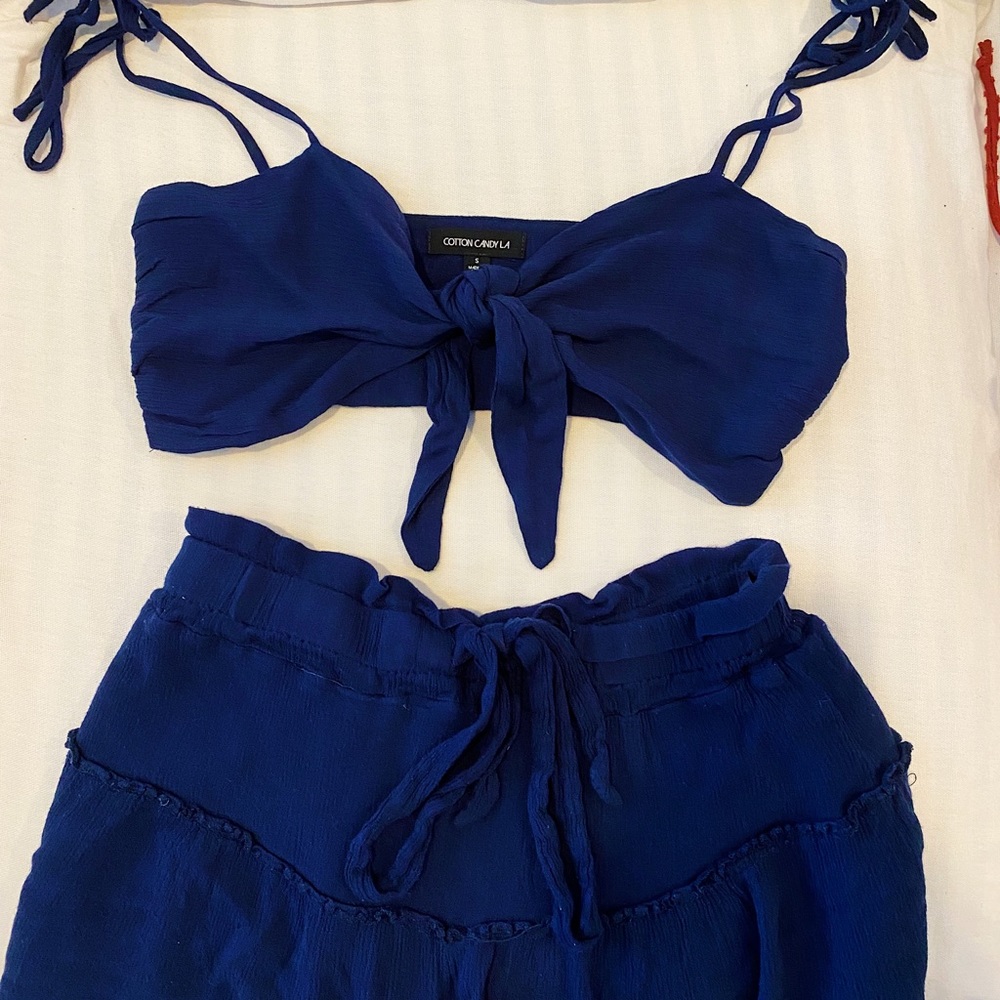 Matching Shorts + Top Set Cotton Candy LA